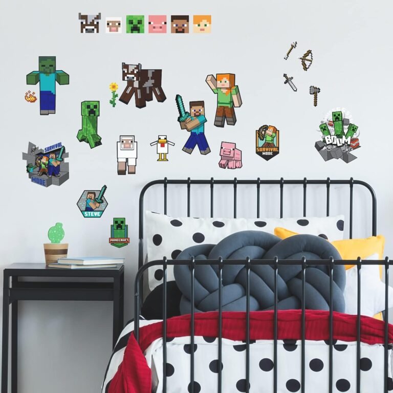 Minecraft Decals: 10 Ultimate Checklist For Amazing Walls In 2026 19 71c6gSsAiSL. AC SL1500 Peel and stick backsplash