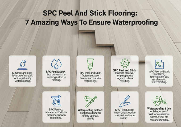 SPC Peel And Stick Flooring: 7 Amazing Ways To Ensure Waterproofing (Proven Guide) 5 SPC Peel And Stick Flooring: 7 Amazing Ways To Ensure Waterproofing