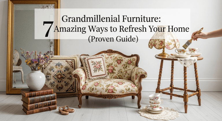 Grandmillennial Furniture: 7 Amazing Ways to Refresh Your Home (Proven Guide) 1 coastal grandmother furniture decorating tips