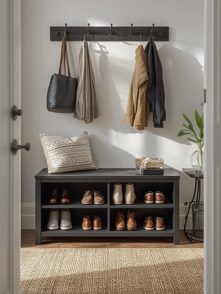 Shoe Bench: 3 Ultimate Secrets For Amazing Entryway Organization 2026 2 shoe bench in action