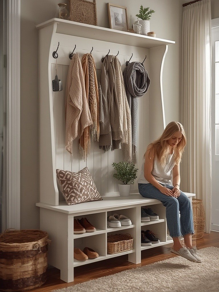Hall Tree: 7 Ultimate Secrets For Best Entryway Solutions 2026 2 hall tree in action