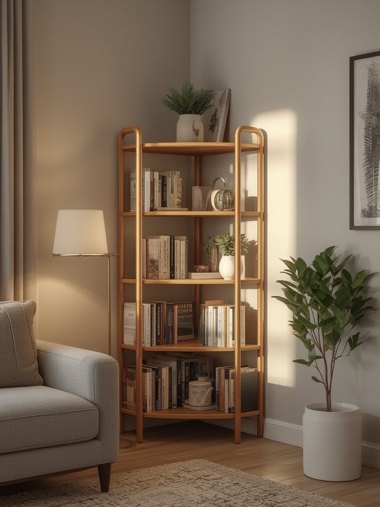Corner Shelf: 3 Ultimate Steps For An Amazing Storage Solution 2026 2 corner shelf in action