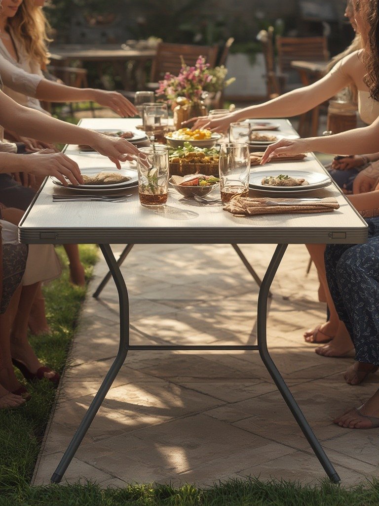 Folding Table: 7 Ultimate Checklist For Amazing Event Setups In 2026 2 folding table in action