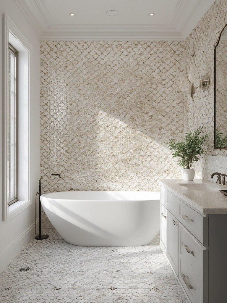 Fish Scale Peel Stick Tiles: 7 Amazing Ways To Transform Your Backsplash (Proven Guide) 4 fish scale peel stick tiles - Illustration 3