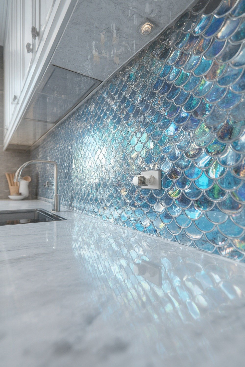 Fish Scale Peel Stick Tiles: 7 Amazing Ways To Transform Your Backsplash (Proven Guide) 2 fish scale peel stick tiles - Illustration 1