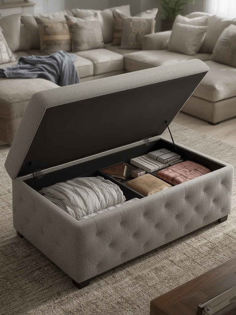 Storage Ottoman: 10 Ultimate Secrets For Amazing Home Organization In 2026 2 storage ottoman in action