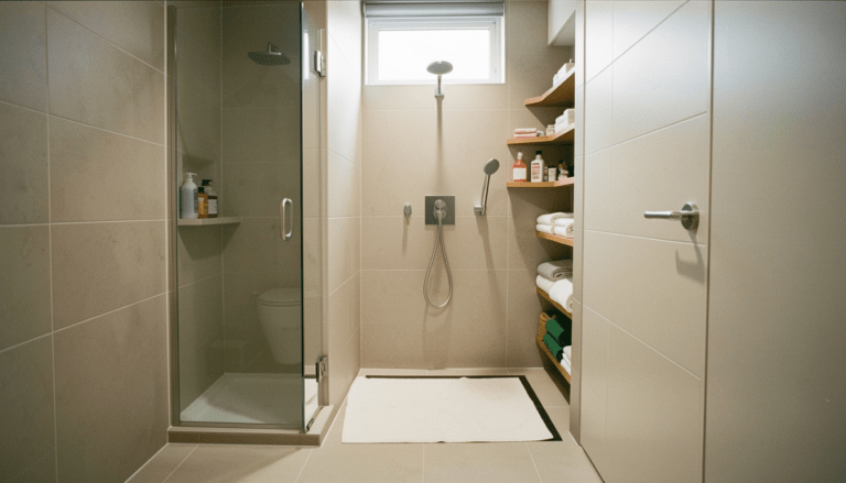 Bathroom Accessibility Aging In Place: 7 Amazing Ways To Improve Safety (Proven Guide) 1 Accessible bathroom design for aging in place with safety grab bars and walk-in shower