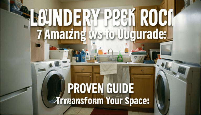 Laundry Room Peel Stick Upgrade: 7 Amazing Ways to Transform Your Space (Proven Guide) 9 Laundry room upgraded with peel and stick tiles transforming functional space