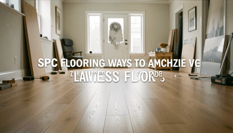 SPC Flooring Installation: 7 Amazing Ways To Achieve Flawless Floors (Proven Guide) 1 Professional SPC flooring installation showing proper laying technique for flawless results