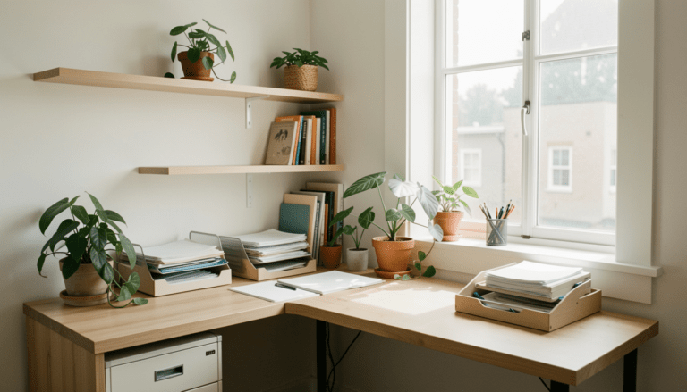 Home Office Renovation: 7 Amazing Ways to Boost Productivity (Proven Guide) 1 Modern home office renovation with ergonomic design boosting productivity