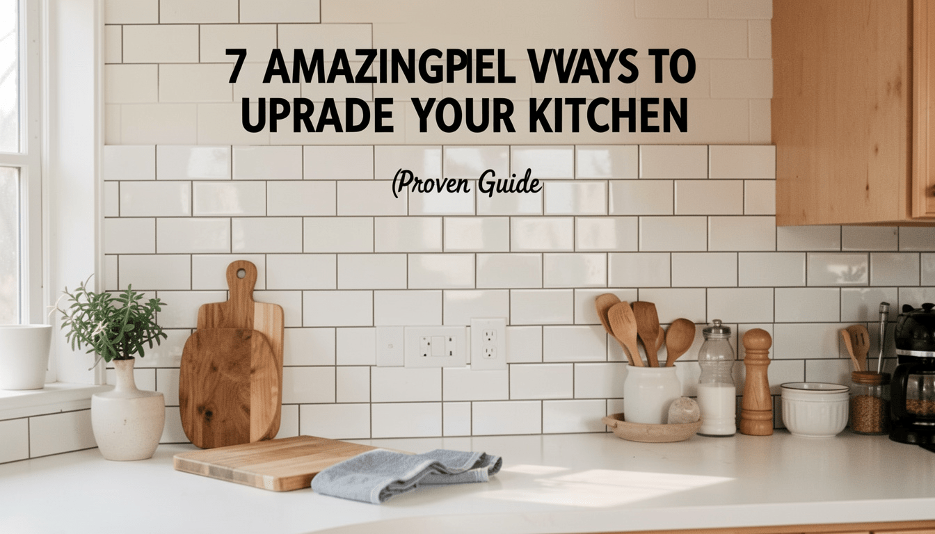 Subway Tile Peel Stick White: 7 Amazing Ways to Upgrade Your Kitchen (Proven Guide) 1 White subway tile peel and stick backsplash upgrading modern kitchen design
