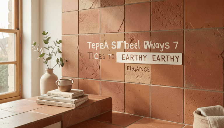 Terracotta Peel Stick Tiles: 7 Amazing Ways to Achieve Earthy Elegance (Proven Guide) 5 Terracotta peel and stick tiles creating earthy elegant design in modern kitchen
