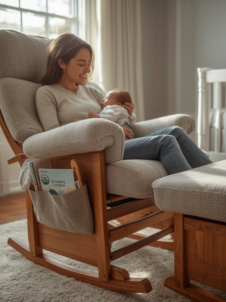 Nursery Glider: 7 Ultimate Steps For Amazing Comfort In 2026 2 nursery glider in action