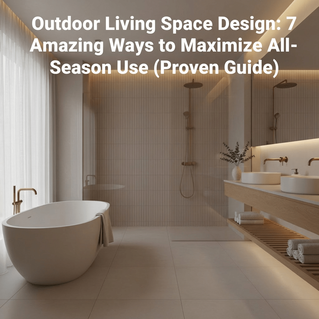 Outdoor Living Space Design: 7 Amazing Ways to Maximize All-Season Use (Proven Guide) 1 All-season outdoor living space with covered design for year-round use