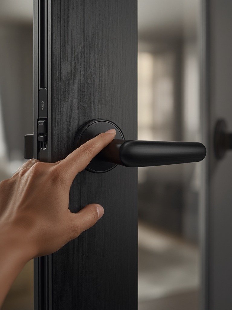 Door Handle: 7 Ultimate Steps For Best Security In 2026 2 door handle in action