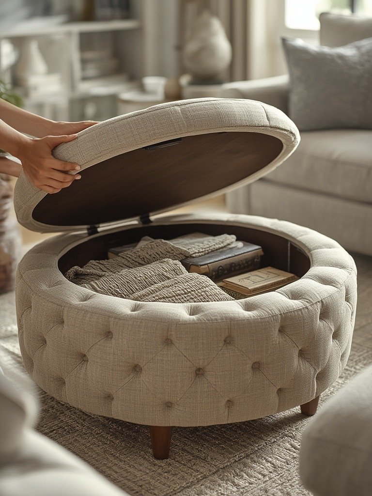 Storage Ottoman: 7 Ultimate Secrets for Amazing Living Room Solutions 2026 2 storage ottoman in action