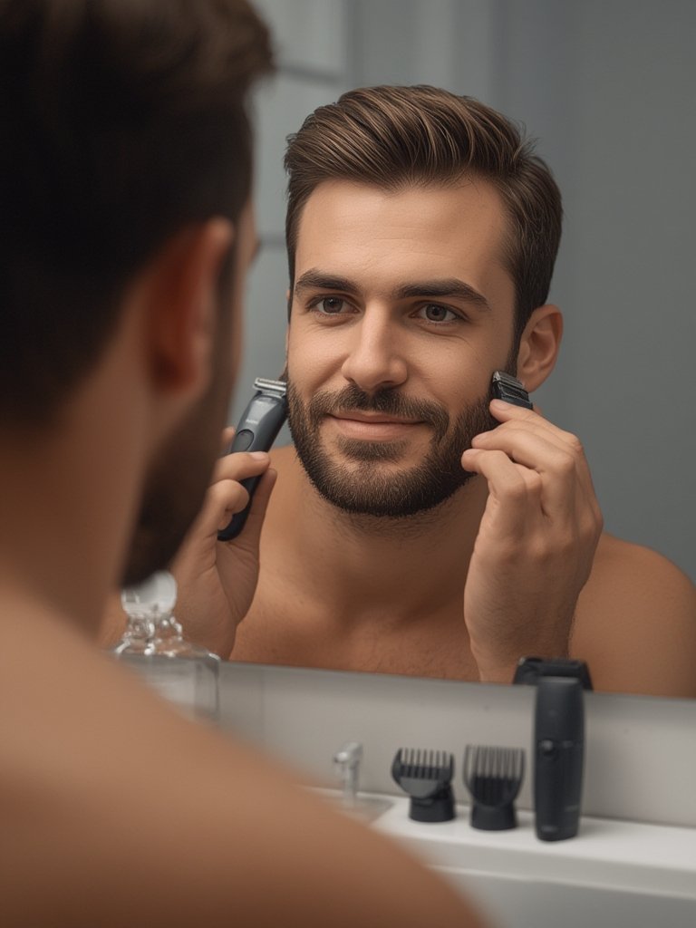 Beard Trimmer: 9 Ultimate Steps For Amazing Results In 2026 2 beard trimmer in action