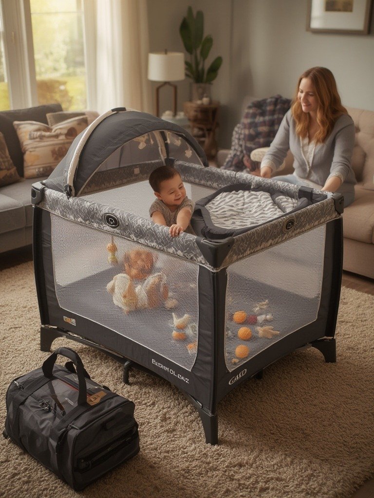 Playard Bassinet: 7 Ultimate Steps For Amazing Solution In 2026 2 playard bassinet in action