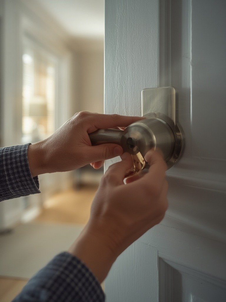Doorknob Lockout: 7 Ultimate Steps For Best Protection In 2026 2 doorknob lockout in action
