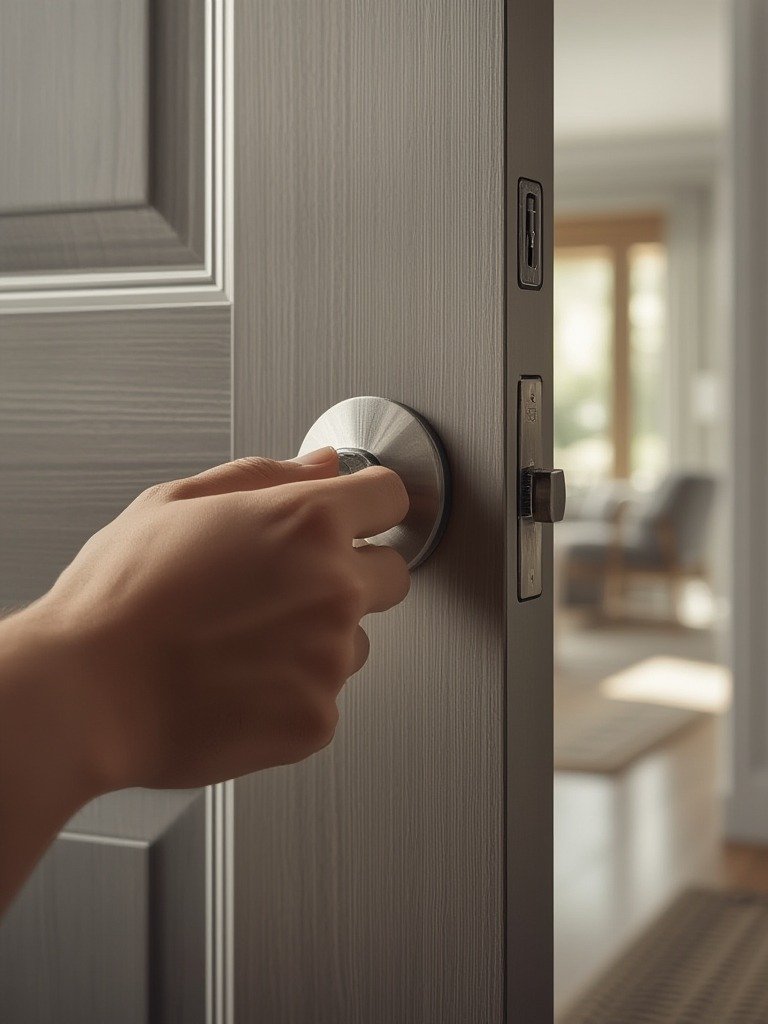 Door Knob: 7 Ultimate Steps For Amazing Security In 2026 2 door knob in action