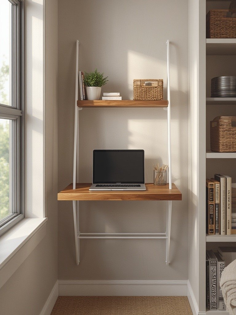 Ladder Desk: 5 Ultimate Solutions For Amazing Home Offices 2026 2 ladder desk in action