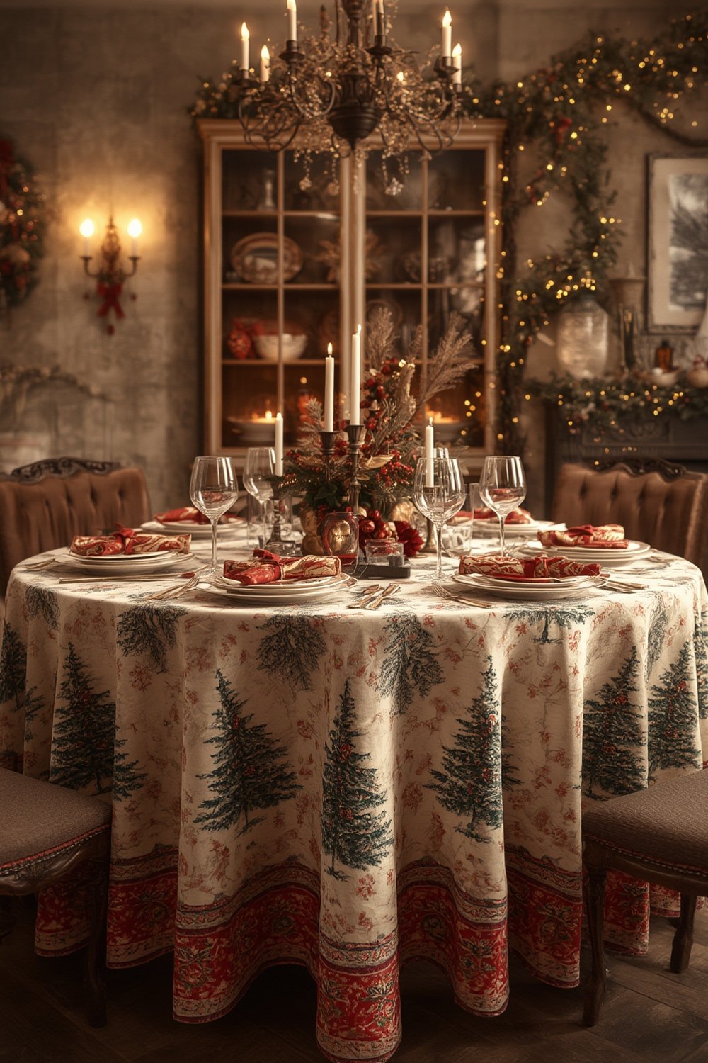 Christmas Tablecloth: 7 Ultimate Checklist For Amazing Holiday Tables In 2026 1 Christmas tablecloth product view