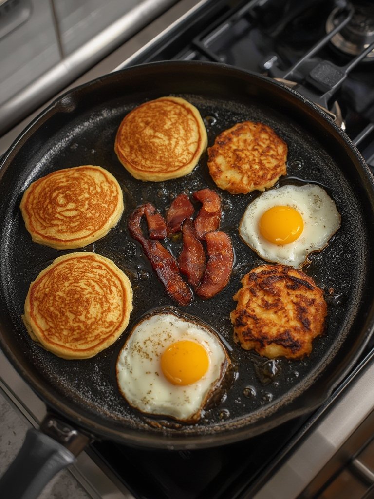 Griddle Pan: 10 Ultimate Secrets For Amazing Cooking In 2026 2 griddle pan in action