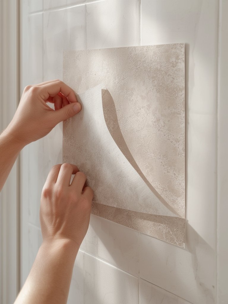 Oversized Peel And Stick Tile: 7 Amazing Ways to Achieve a Seamless Slab Look (Proven Guide) 3 oversized peel and stick tile - Illustration 2