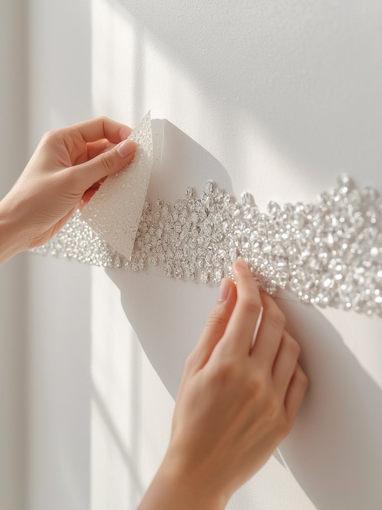 Rhinestone Accent Peel Stick Tiles: 7 Amazing Ways To Transform Your Backsplash (Proven Guide) 3 rhinestone accent peel stick tiles - Illustration 2