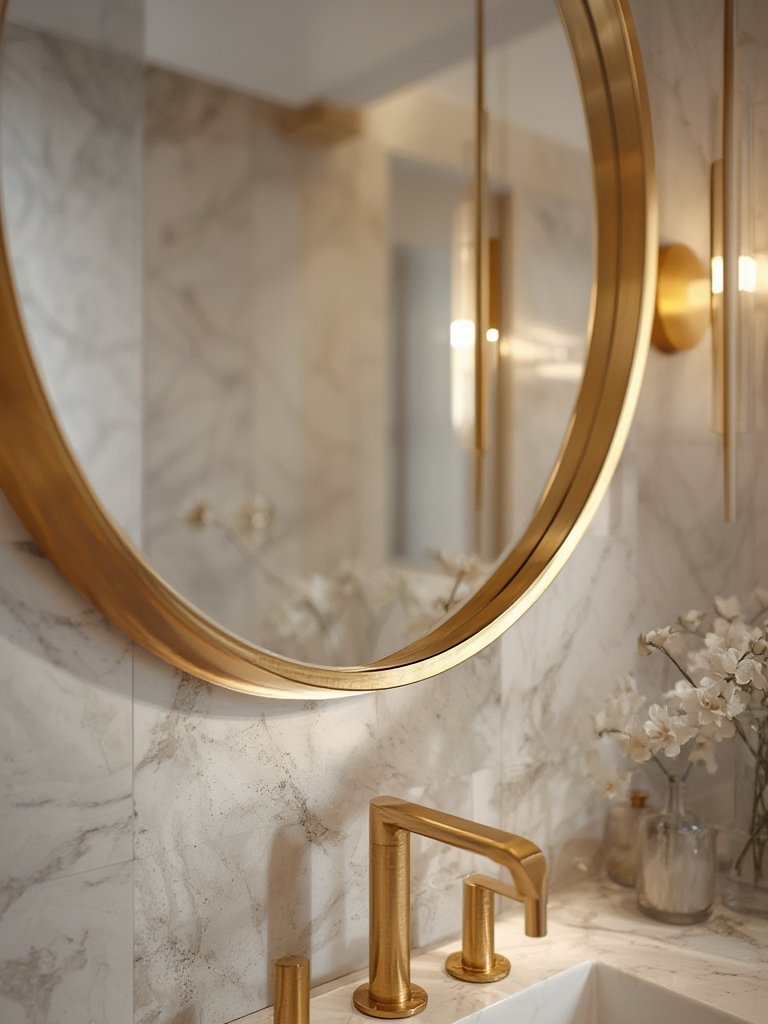 Gold Mirror: 7 Ultimate Steps For Amazing Bathroom Decor In 2026 2 gold mirror in action