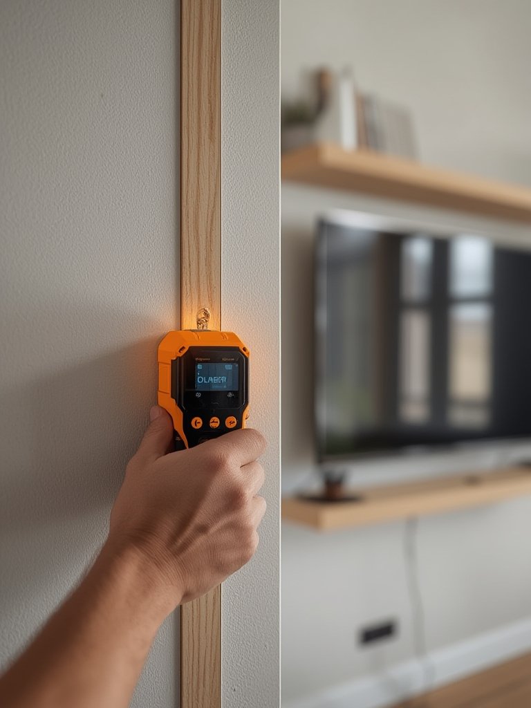 Stud Finder: 7 Ultimate Steps For Amazing Results In 2026 2 stud finder in action