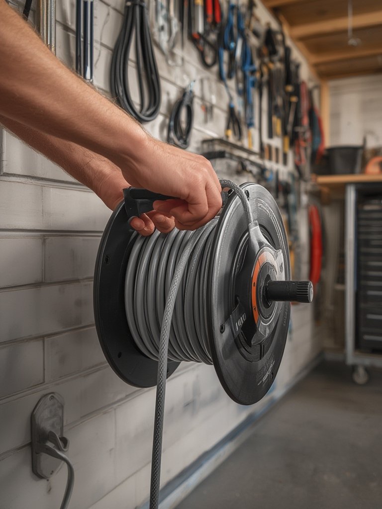 Cord Reel: 7 Ultimate Steps For Best Storage Solution In 2026 2 cord reel in action