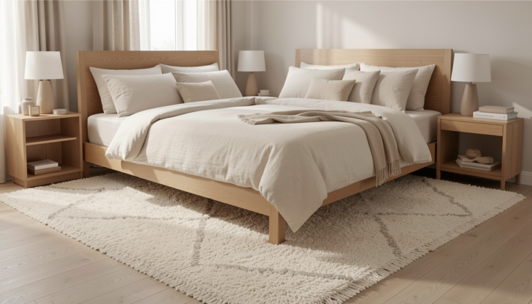 Shag Textured Rugs: 7 Amazing Ways To Transform Your Space (Proven Guide) 5 Shag textured area rug with plush high pile transforming modern living room space
