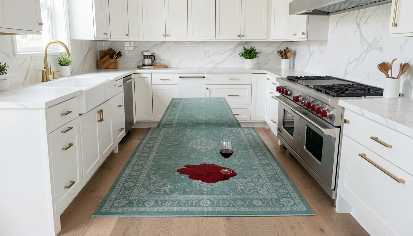 Washable Area Rugs: 7 Amazing Ways To Keep Your Home Spotless (Proven Guide) 1 Washable area rug demonstrating easy machine-wash cleaning for spotless home maintenance