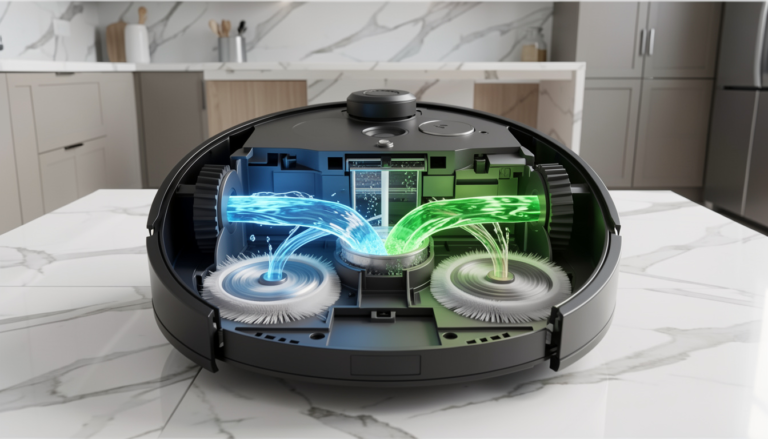 Robot Vacuum Mop With Automatic Detergent: 7 Best Ways to Clean Floors (Proven Guide) 9 Robot vacuum mop with automatic detergent dispenser cleaning hardwood floors efficiently