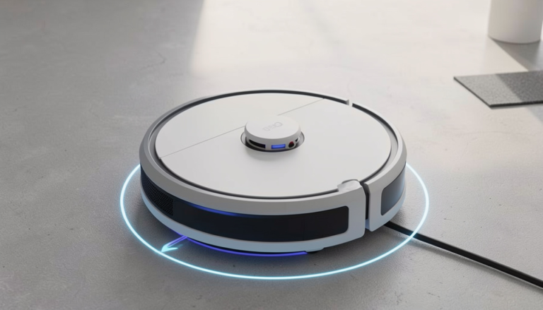AI Obstacle Avoidance Robot Vacuum Mop: 7 Amazing Ways To Boost Cleaning Efficiency (Proven Guide) 9 AI obstacle avoidance robot vacuum detecting and navigating around objects for efficient cleaning