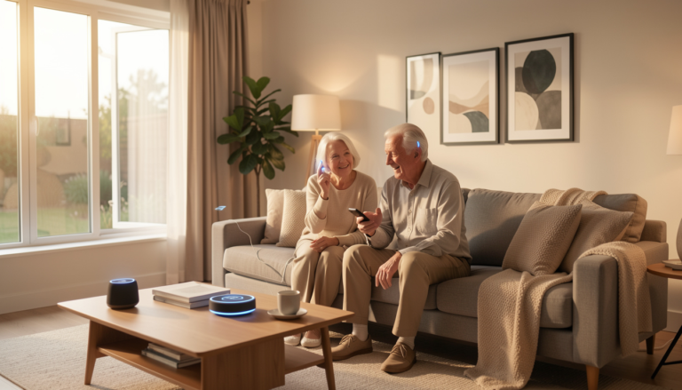 Smart Home Devices For Elderly: 7 Best Ways to Improve Safety (Proven Guide) 1 Smart home devices for elderly including safety sensors and monitoring systems improving senior home safety