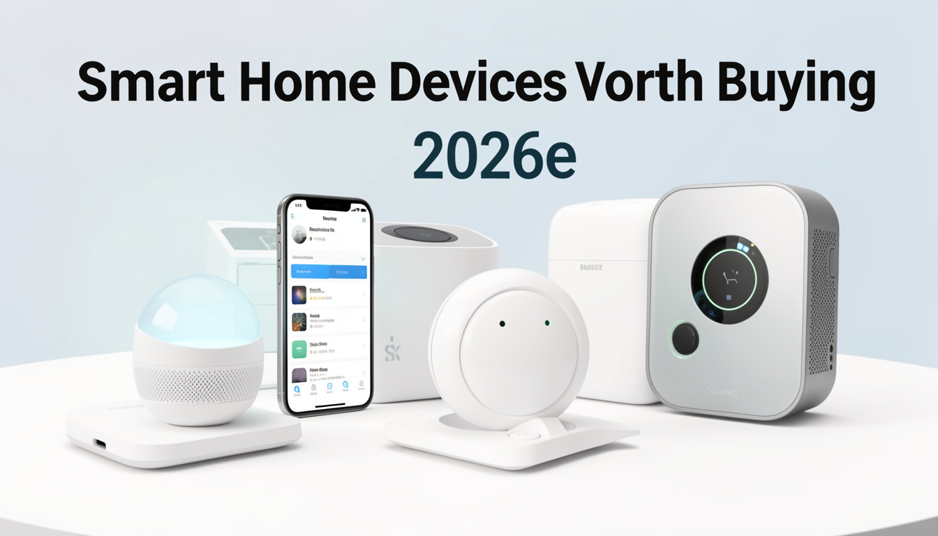 Smart Home Devices Worth Buying 2026: 7 Amazing Ways to Save Energy (Proven Guide) 1 Smart home devices 2026 including energy-saving thermostat, lights, and sensors worth buying