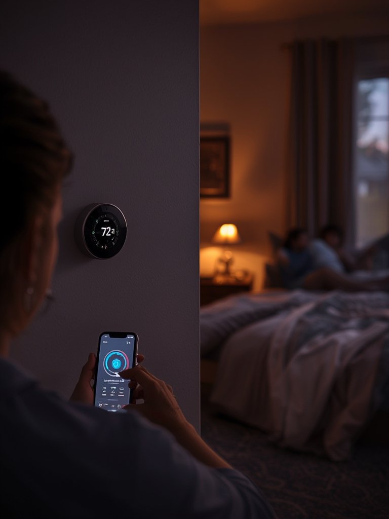 Smart Thermostat: 10 Ultimate Solutions For Amazing Comfort In 2026 2 smart thermostat in action