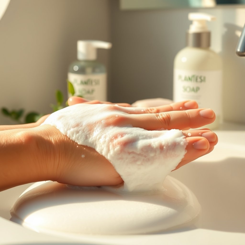 Foaming Soap: 3 Ultimate Steps For Amazing Hand Hygiene 2026 2 foaming soap in action